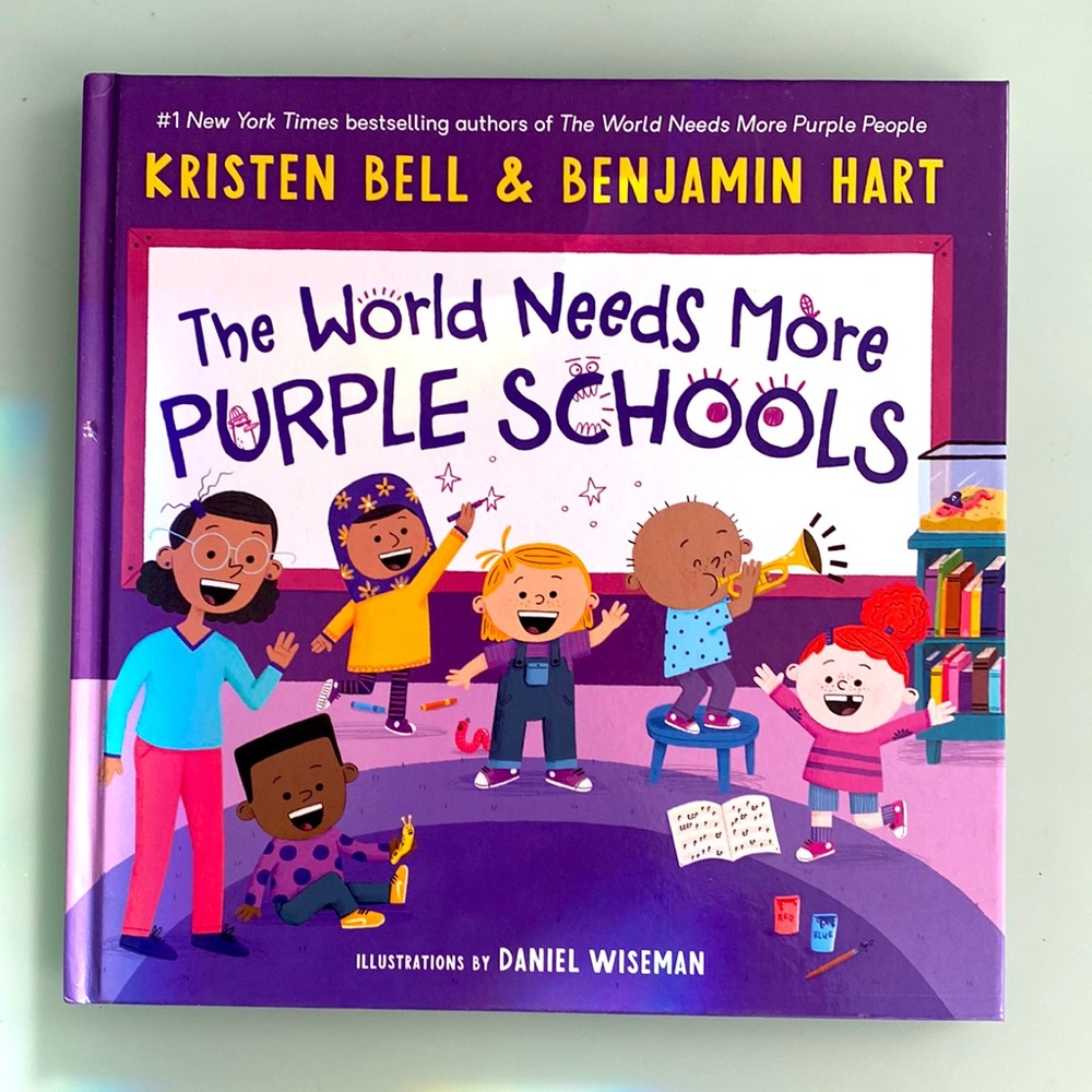 Big hardcover picture story book for kids